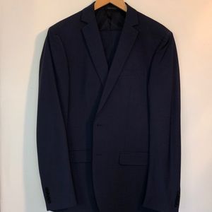 Men’s Calvin Klein Navy Blue Suit 42L